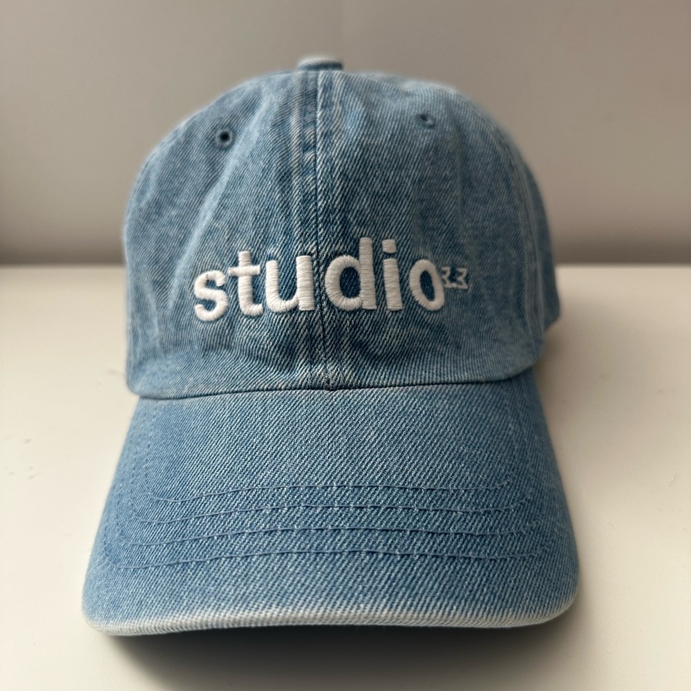 Field Trip 3.3 Studio Baseball Cap Adjustable Blue Denim
